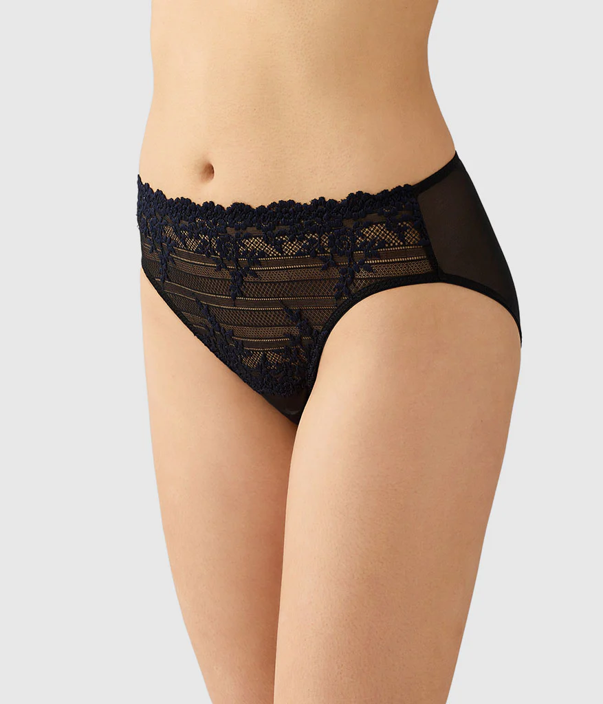 Embrace Lace® Hi-Cut: Black/Night Sky - Image 2