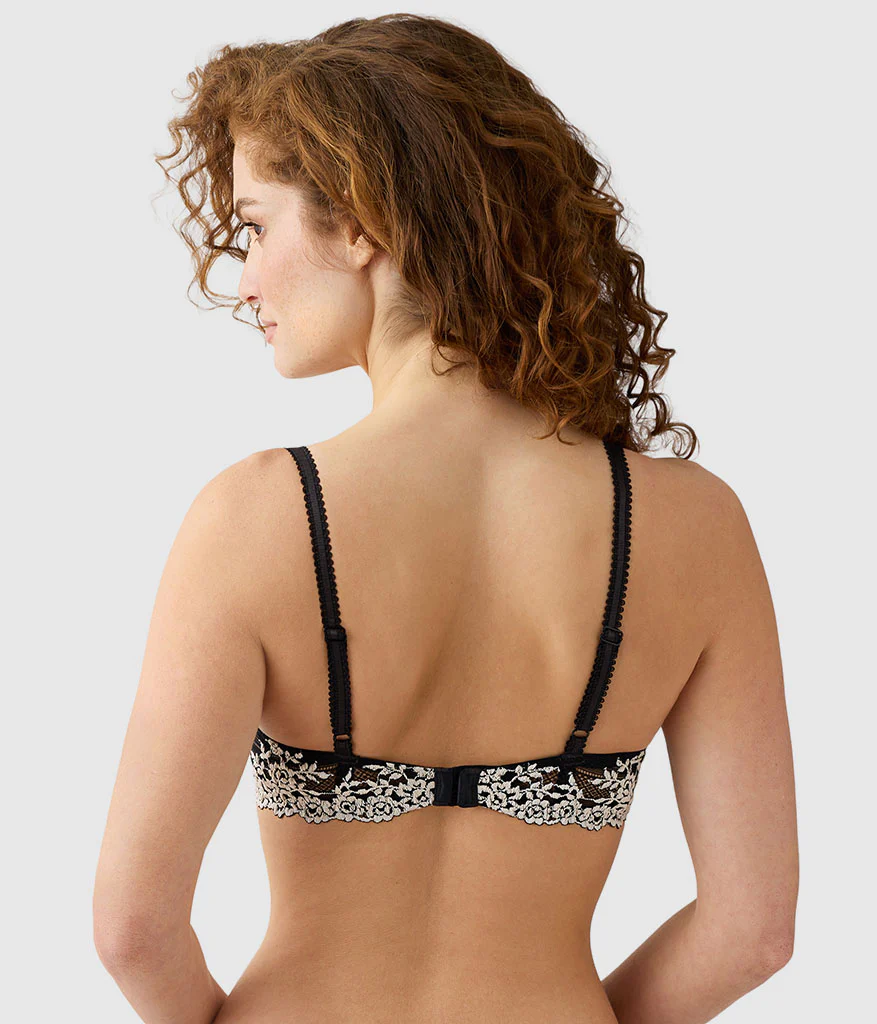Embrace Lace® T-Shirt Bra: Black - Image 2