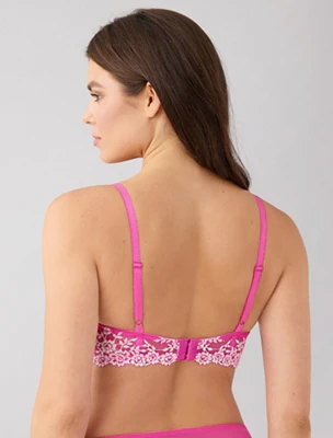 Embrace Lace®  Underwire Bra: Black/Night Sky - Image 4