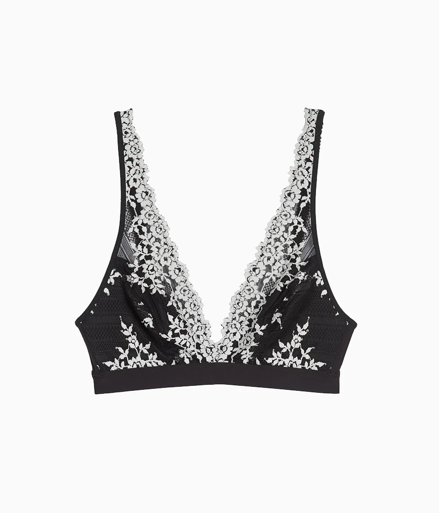 Embrace Lace® Wire Free Bralette: Black - Image 6