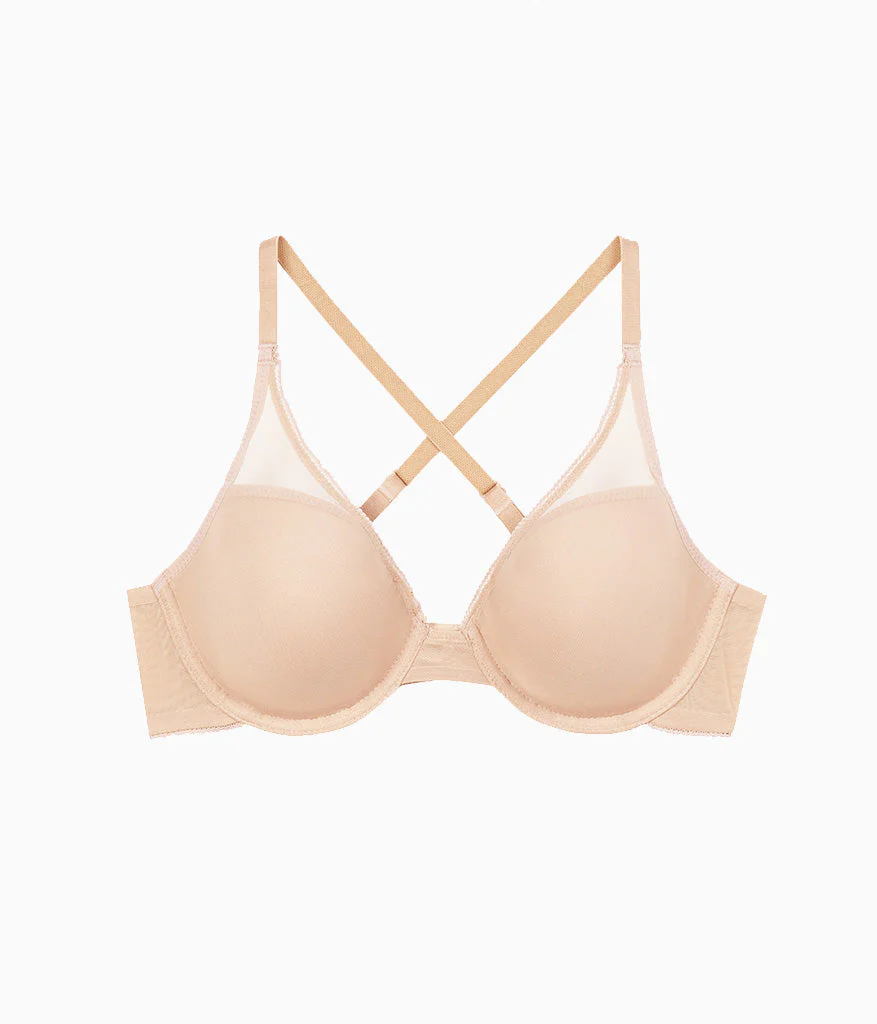 Etched in Style T-Shirt Bra: Au Natural - Image 7