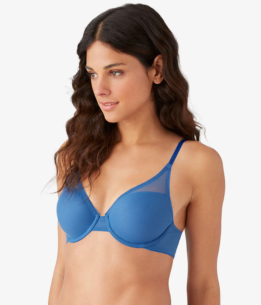 Etched in Style T-Shirt Bra: Delft - Image 2