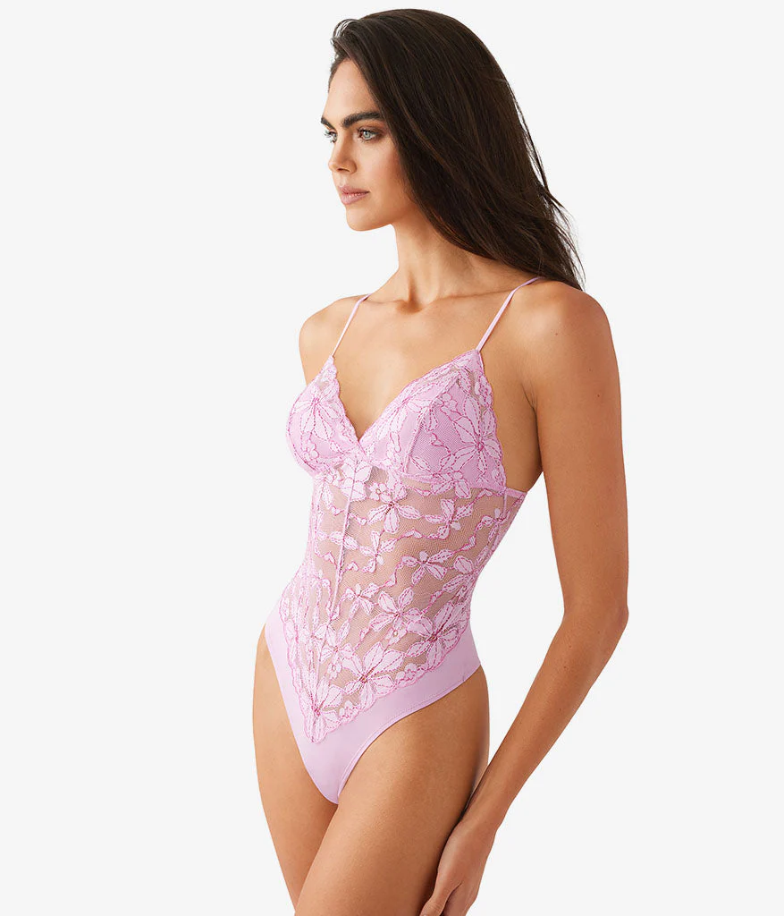 Feeling Famous Bodysuit: Pink Lavender/Very Berry - Image 2