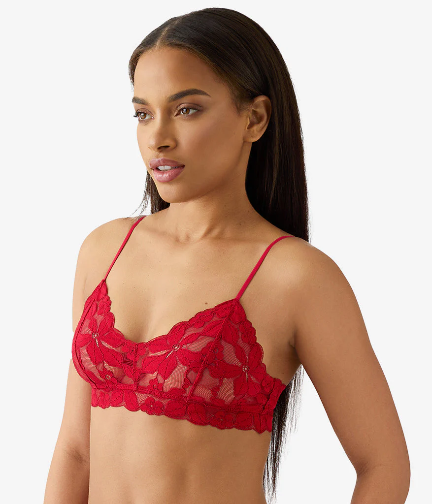 Feeling Famous Bralette: Chili Pepper/Biking Red - Image 3