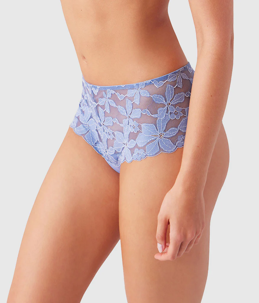 Feeling Famous Tanga: Country Blue/Bright White - Image 3