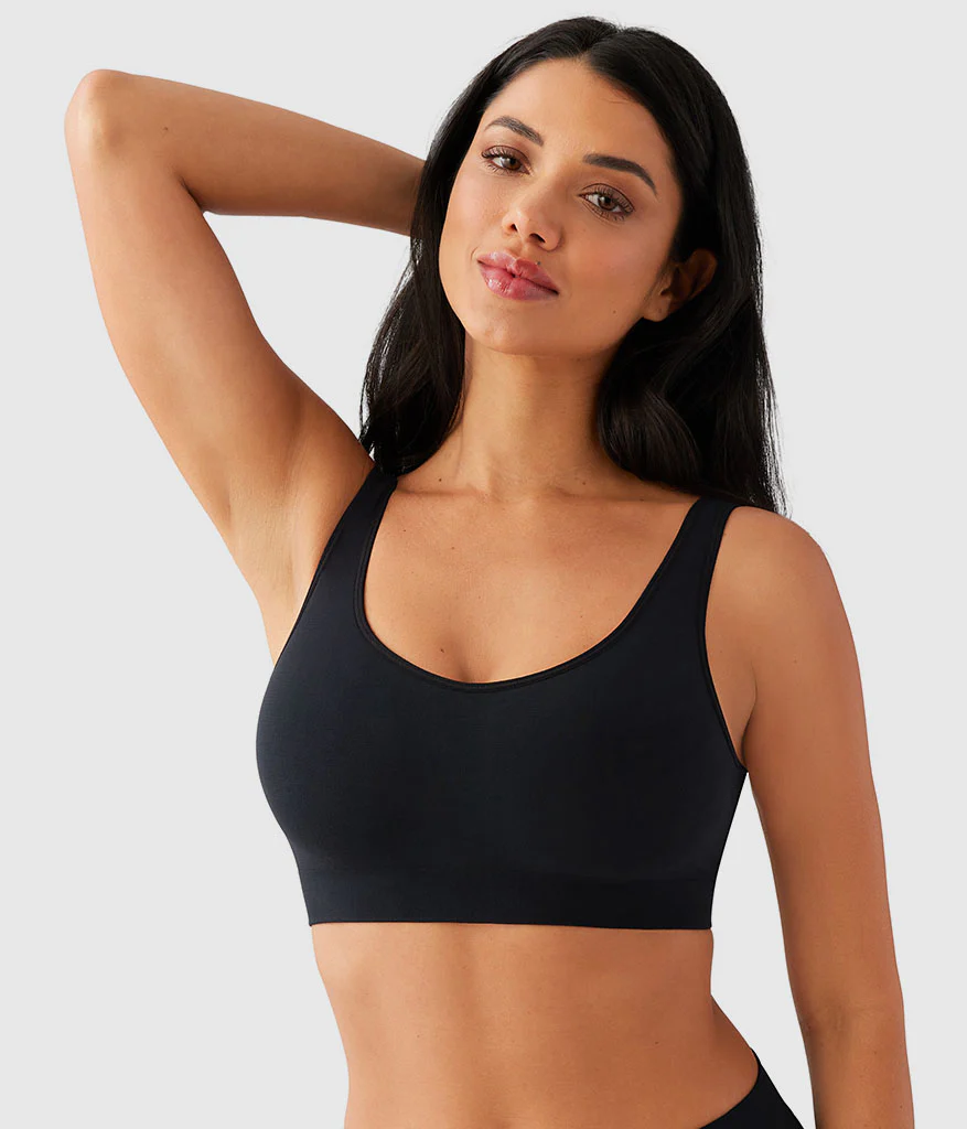 Feeling Flexible Bralette: Black - Image 2
