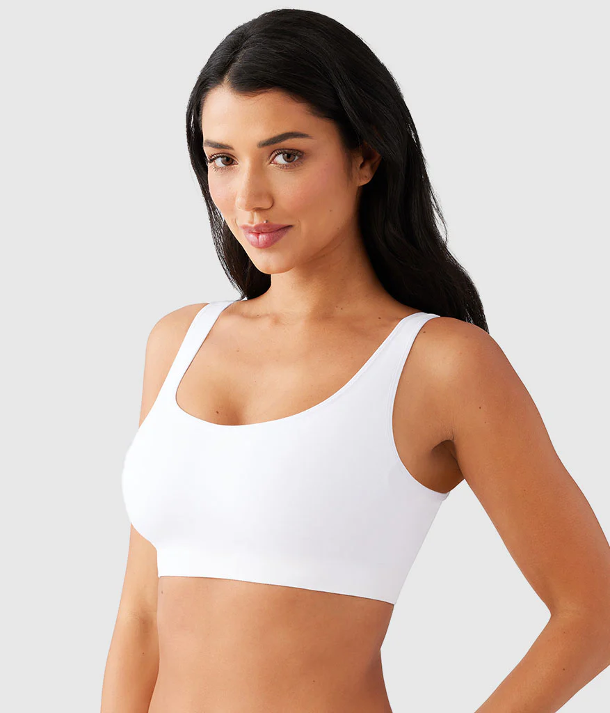 Feeling Flexible Bralette: White - Image 2