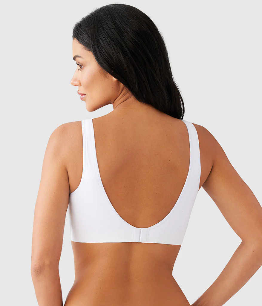 Feeling Flexible Bralette: White - Image 3