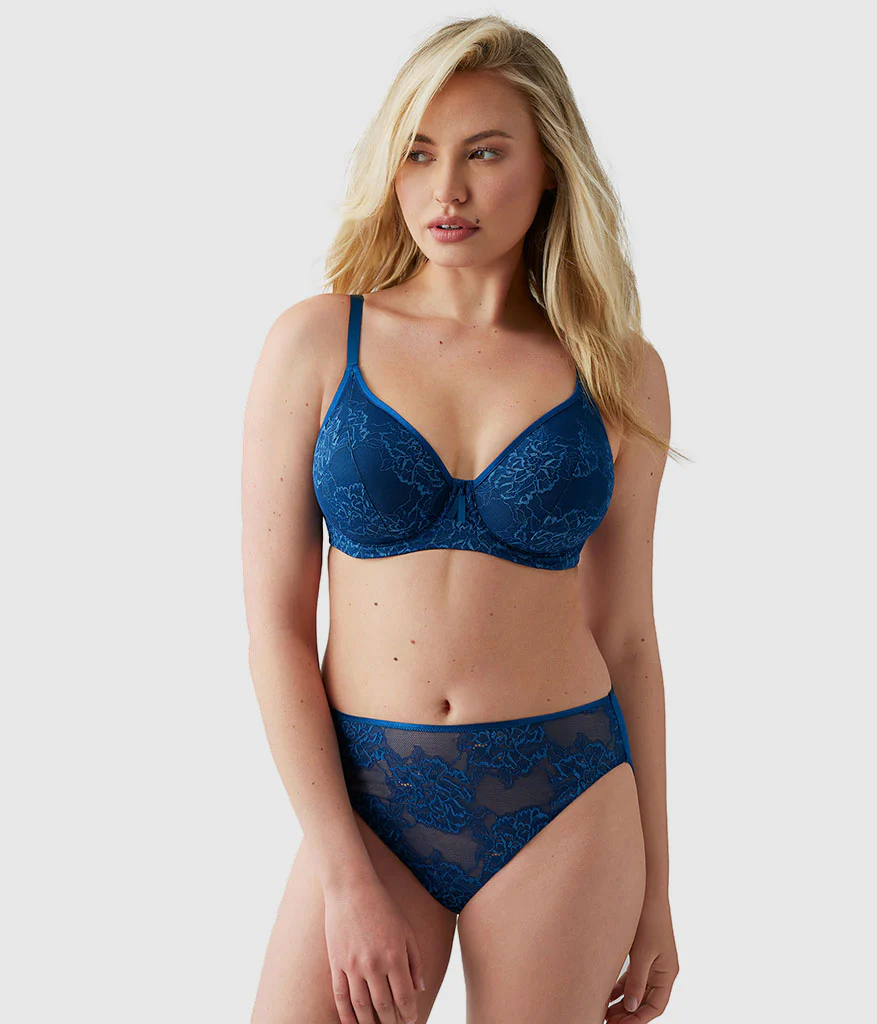 Full Bloom Underwire Bra: Poseidon - Image 4