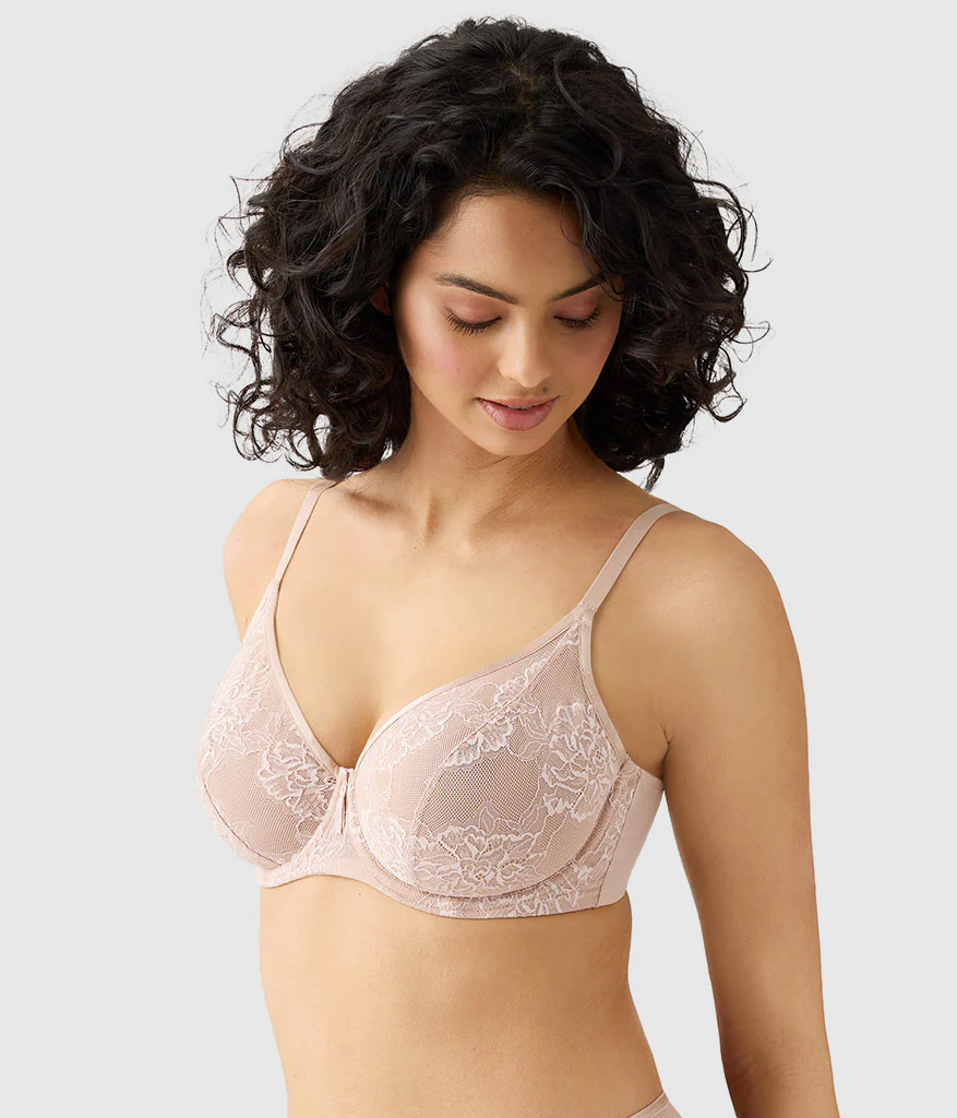 Full Bloom Underwire Bra: Rose Dust - Image 2