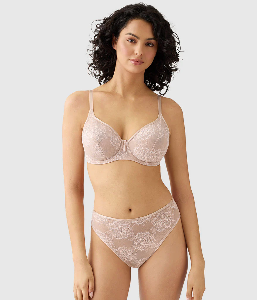 Full Bloom Underwire Bra: Rose Dust - Image 4