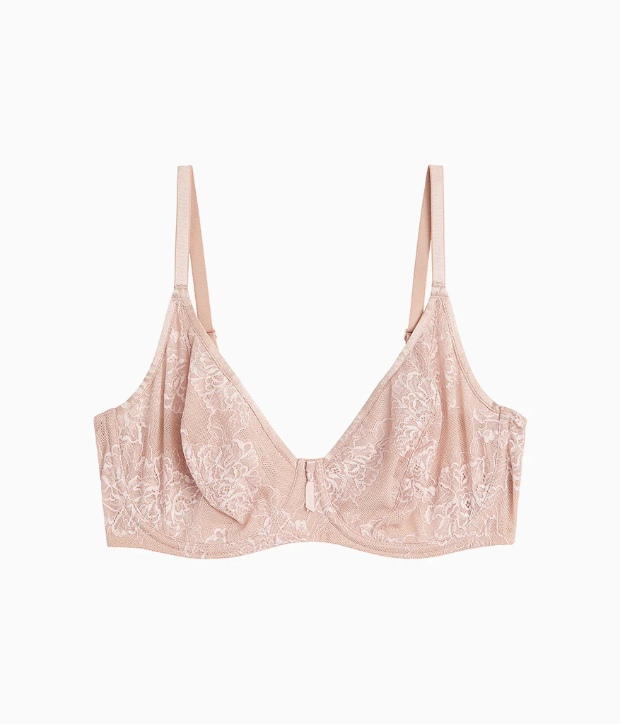 Full Bloom Underwire Bra: Rose Dust - Image 6
