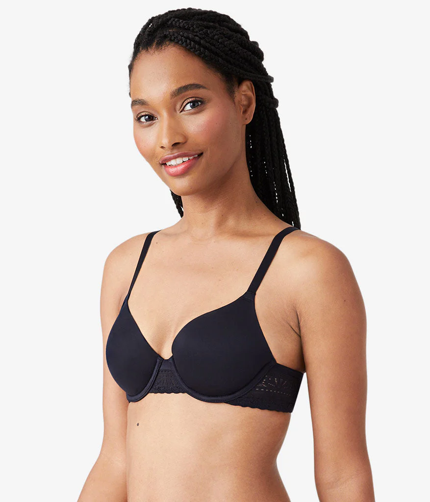 Future Foundation T-Shirt Bra with Lace: Night - Image 2
