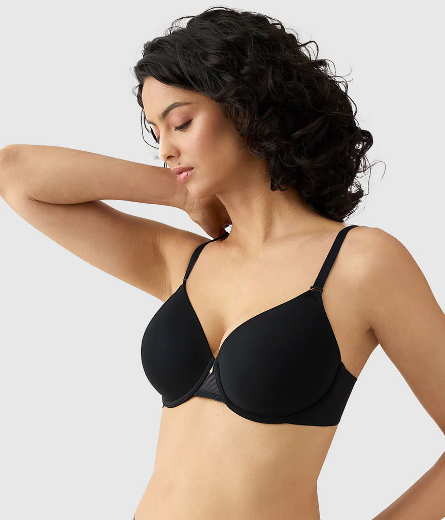 Go Anywear T-Shirt Bra: Black - Image 3