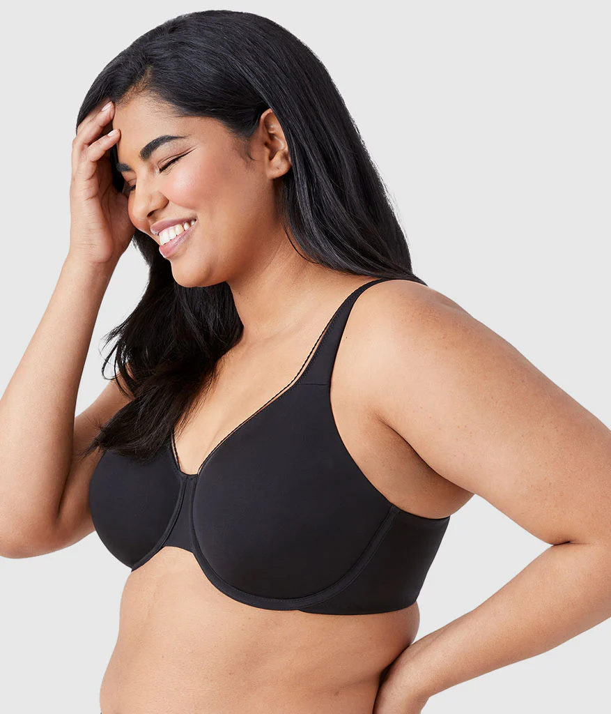 High Standards Underwire Bra: Black - Image 3