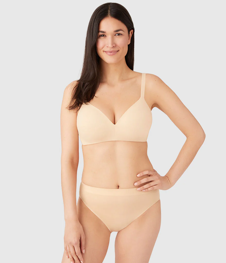 How Perfect Wire Free T-Shirt Bra: Sand - Image 4