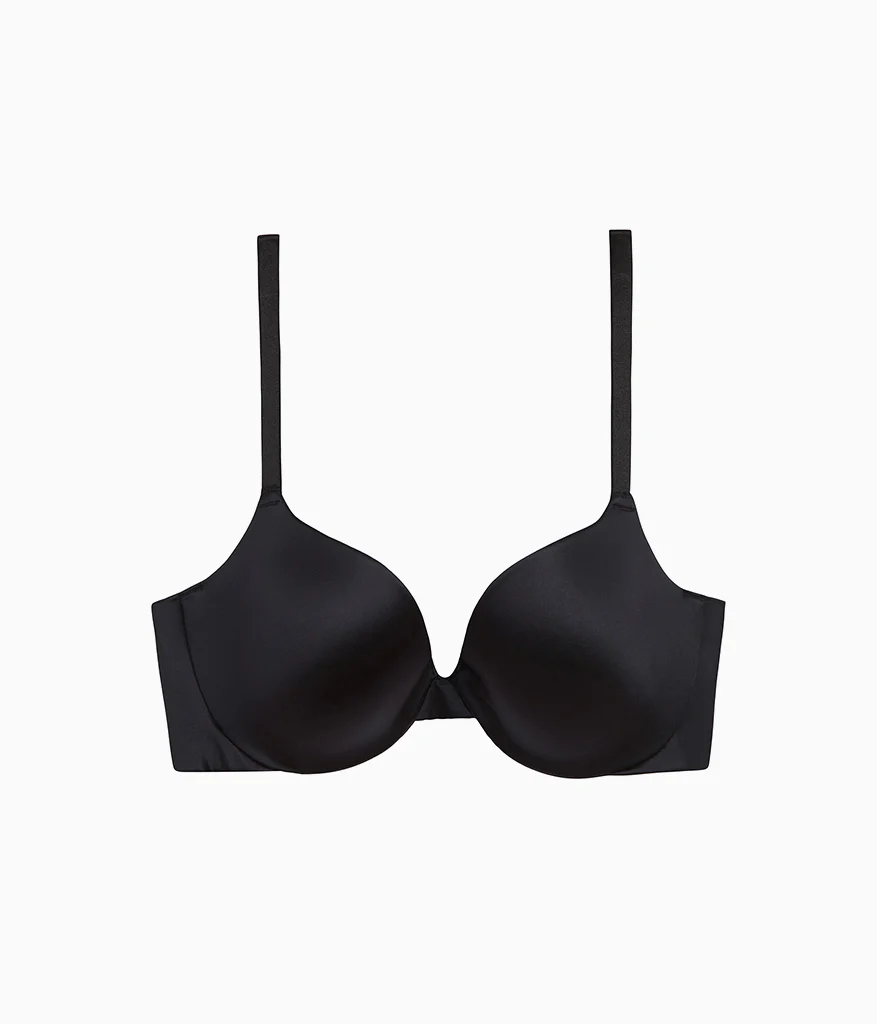 Inner Sheen T-Shirt Bra: Black - Image 4