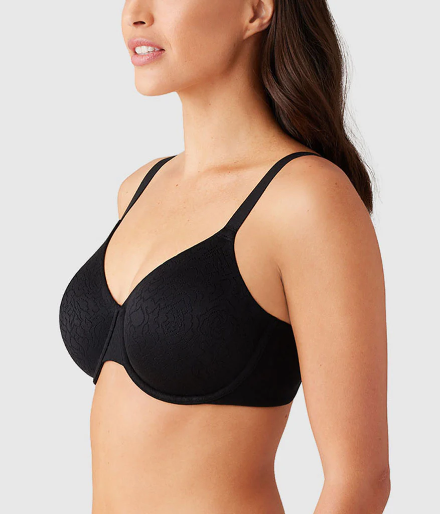 Inside Job™ Underwire Bra: Black - Image 3