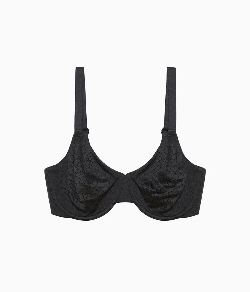 Inside Job™ Underwire Bra: Black - Image 4