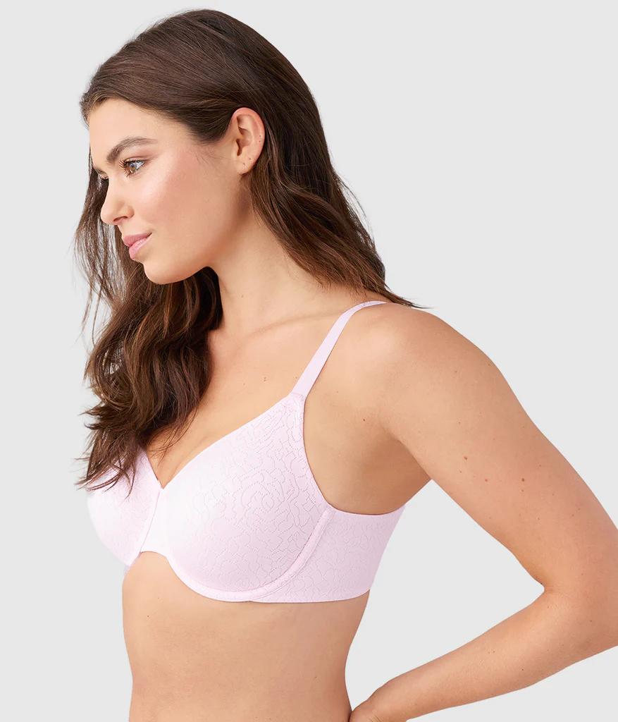 Inside Job™ Underwire Bra: Cradle Pink - Image 3