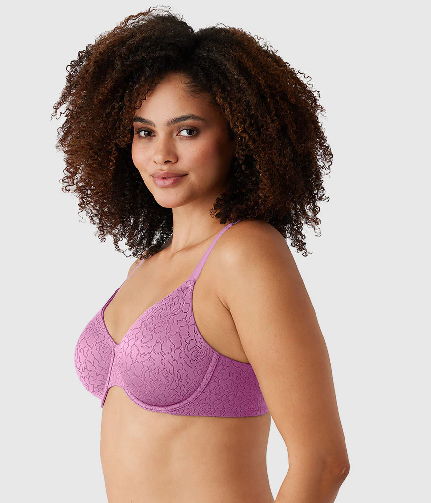 Inside Job™ Underwire Bra: Opera Mauve - Image 3
