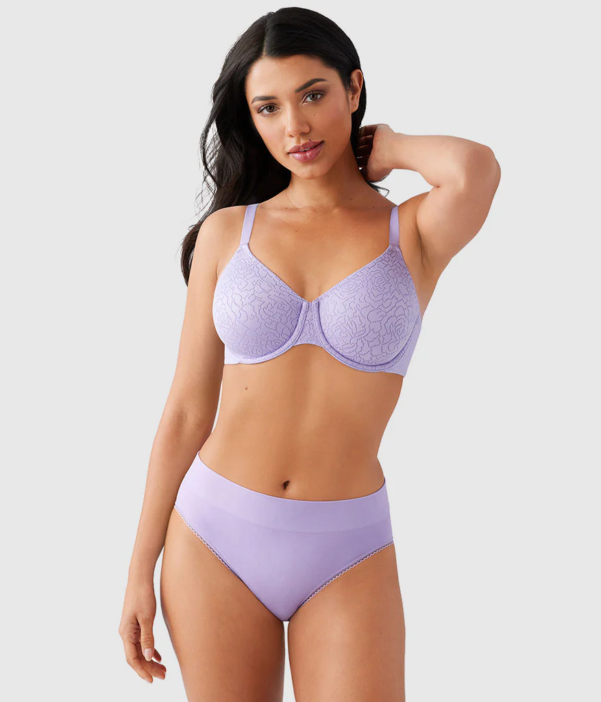 Inside Job™ Underwire Bra: Purple Rose - Image 4