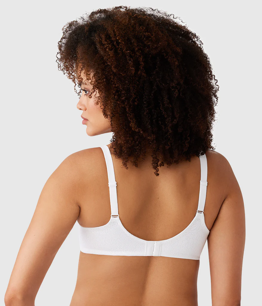 Inside Job™ Underwire Bra: White - Image 2