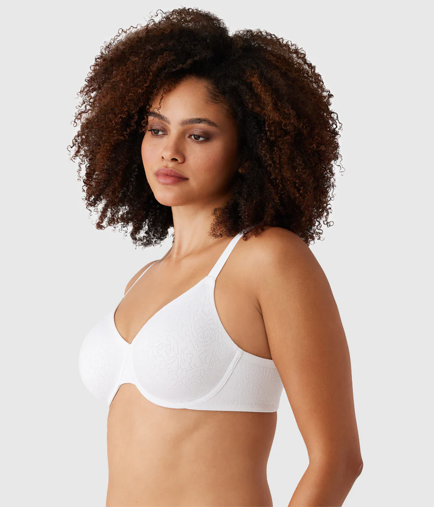Inside Job™ Underwire Bra: White - Image 3