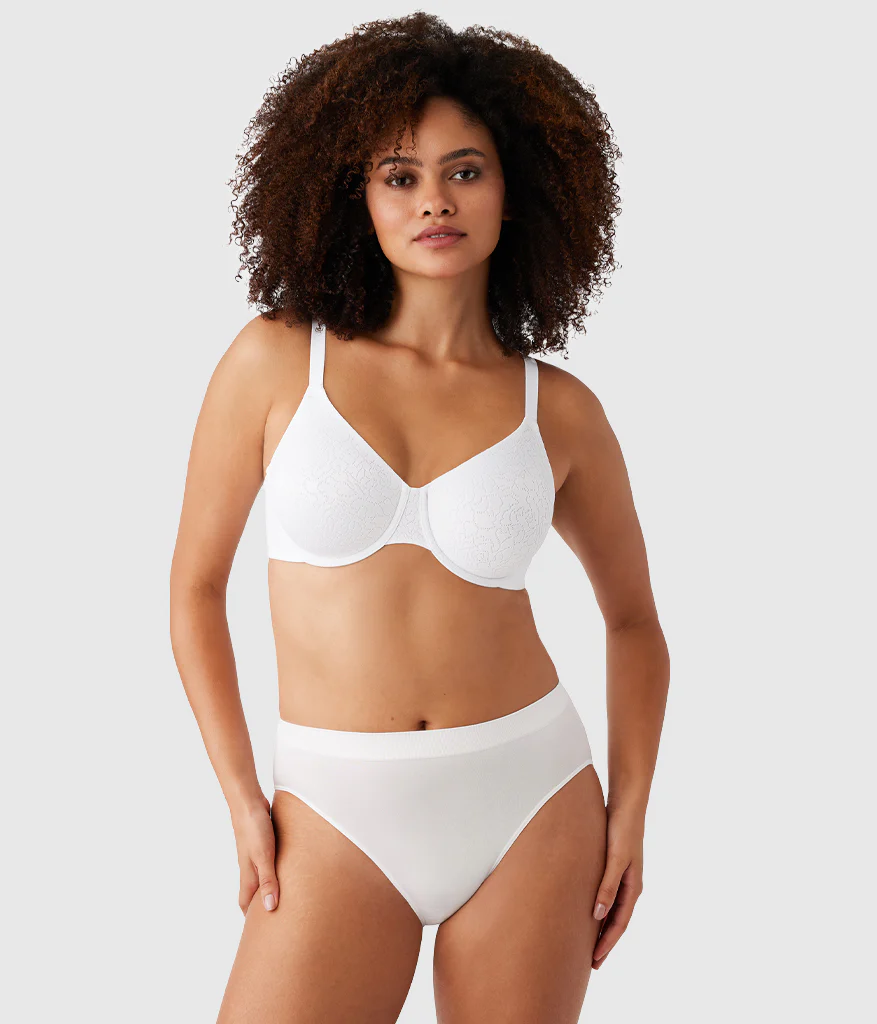 Inside Job™ Underwire Bra: White - Image 4