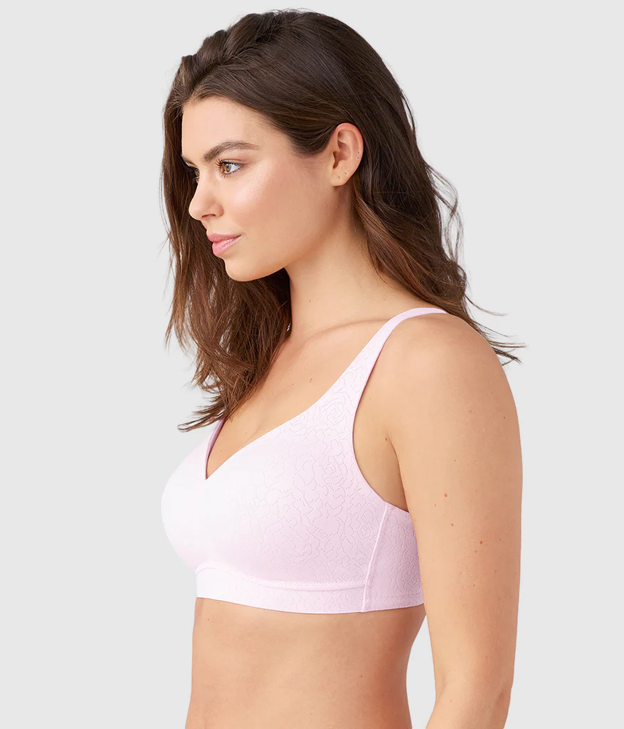 Inside Job™  Wire Free Bra: Cradle Pink - Image 2
