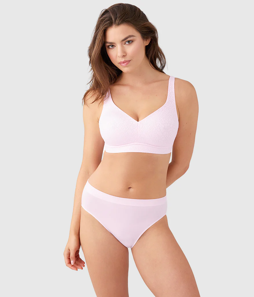Inside Job™  Wire Free Bra: Cradle Pink - Image 4