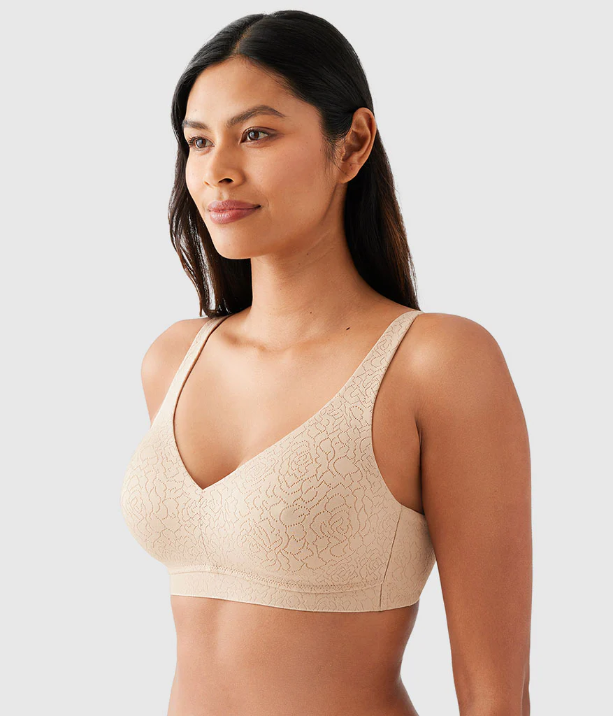 Inside Job™  Wire Free Bra: Sand - Image 2
