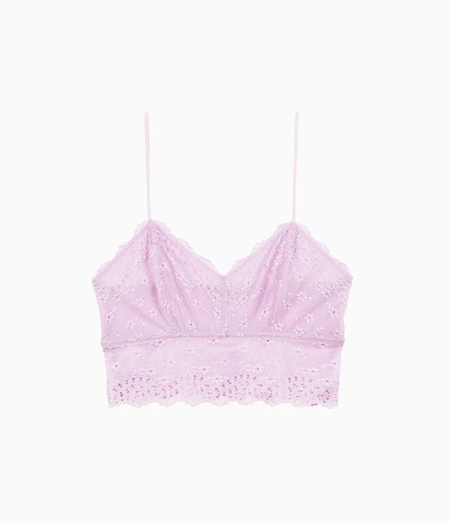 Inspired Eyelet Bralette: Lavender Herb - Image 5