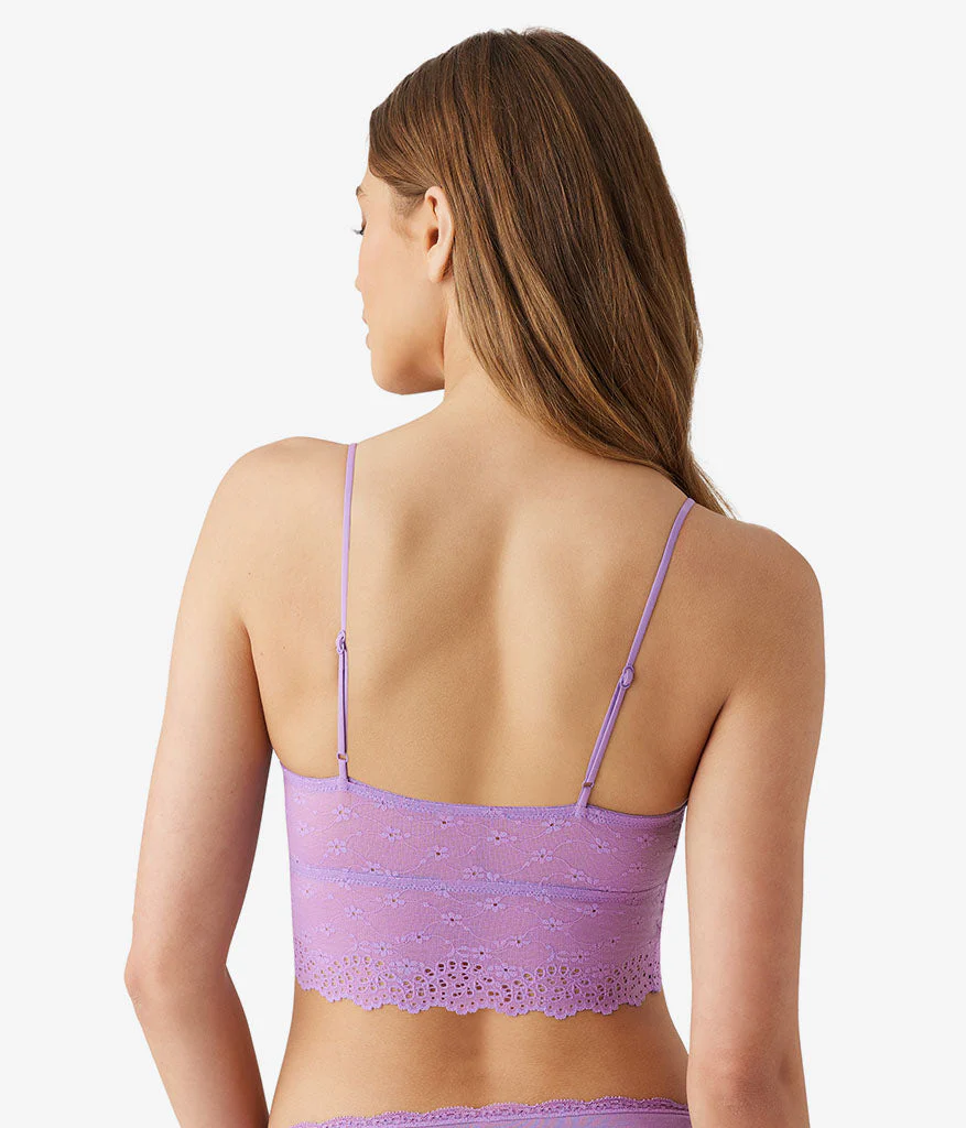 Inspired Eyelet Bralette: Orchid Mist - Image 3