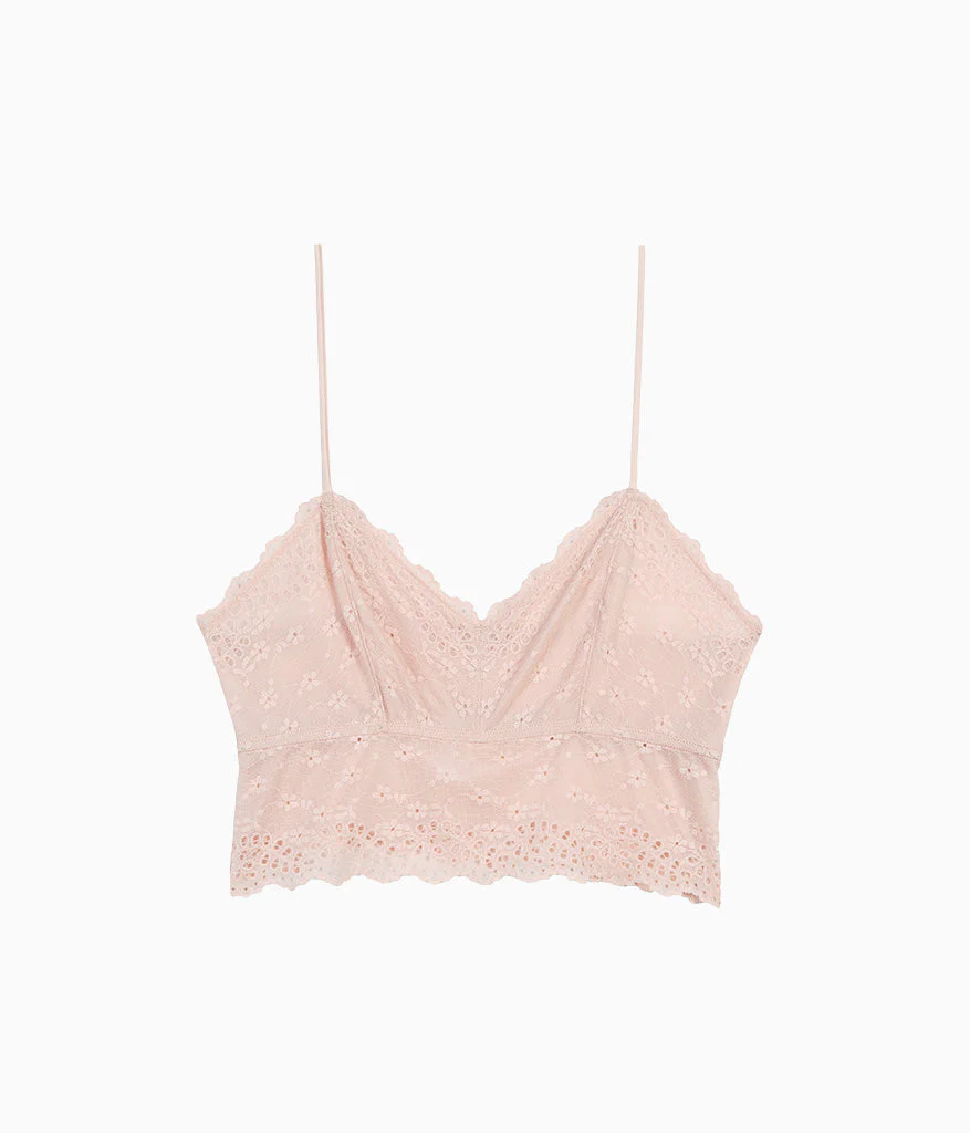 Inspired Eyelet Bralette: Rose Smoke - Image 5