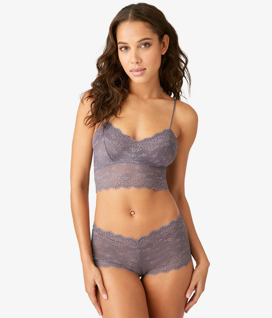 Inspired Eyelet Bralette: Shark - Image 4