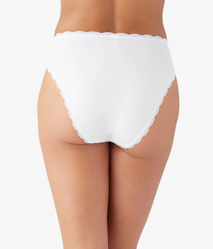 Inspired Eyelet Hi-Leg: White - Image 3