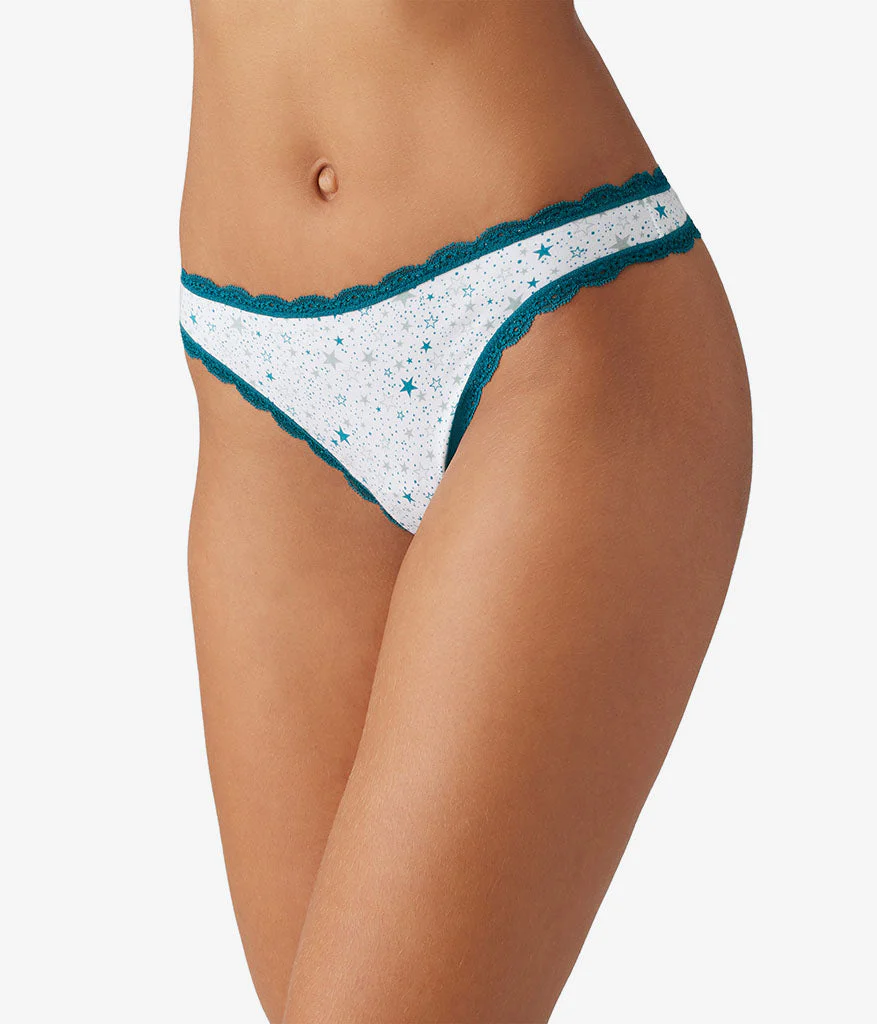 Inspired Eyelet Thong: Electric Star - Image 2