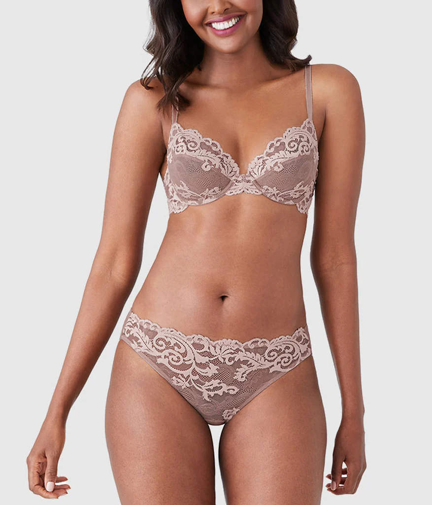 Instant Icon® Underwire Bra: Cafe Au Lait - Image 4