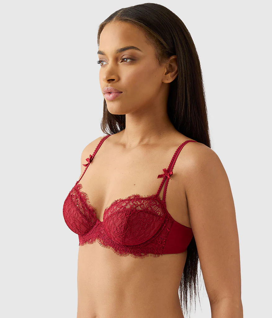 It's On Underwire Bra: Biking Red - Image 3