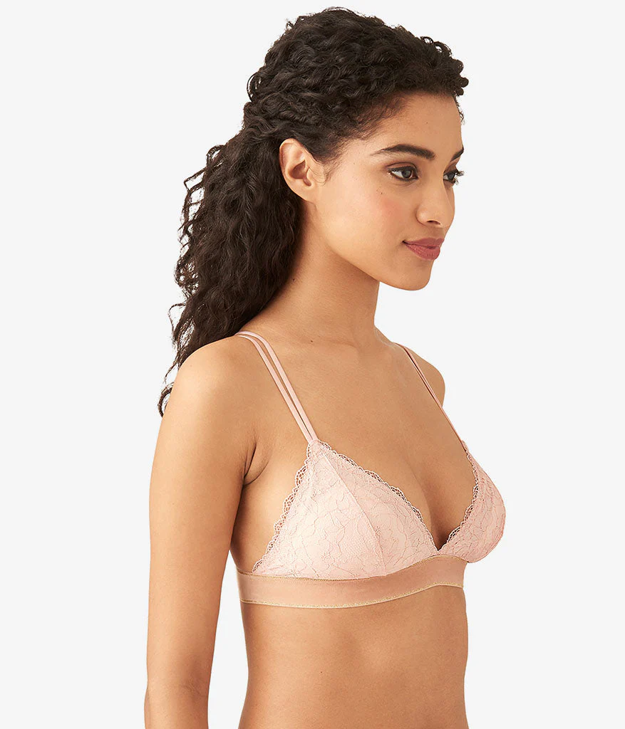 Lace Encounter Bralette: Rose Smoke - Image 2