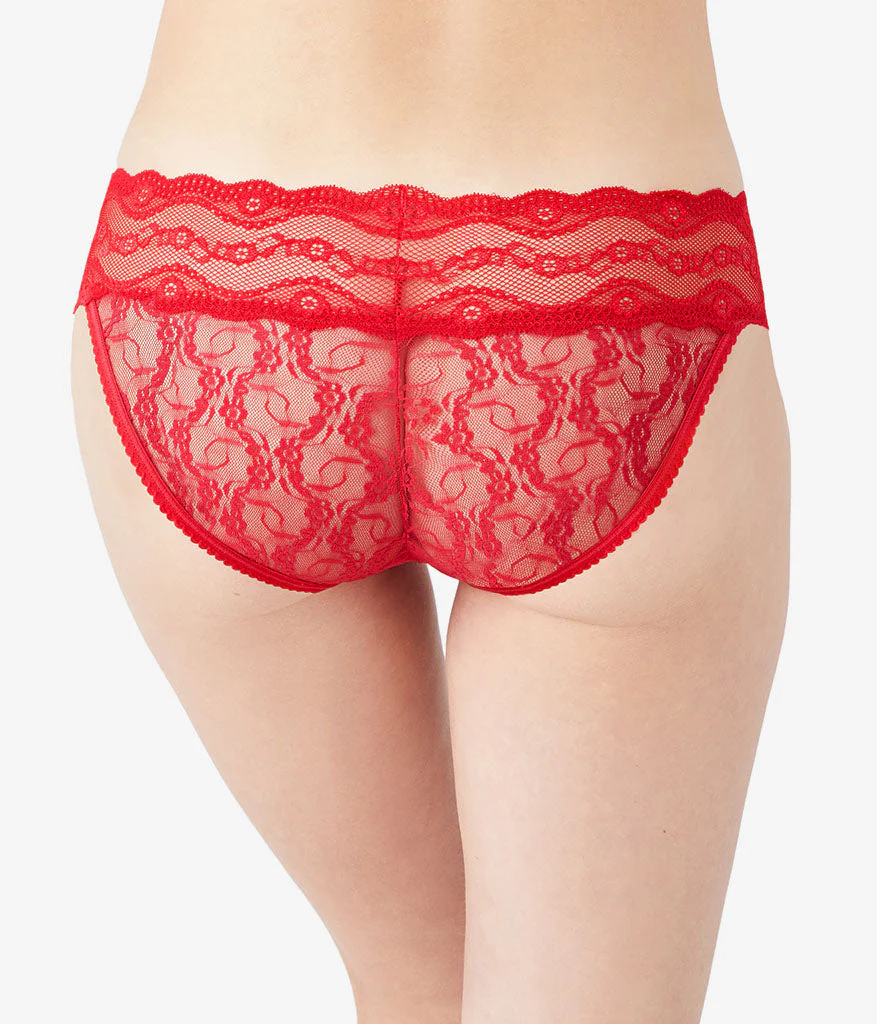 Lace Kiss Bikini: Crimson Red - Image 3