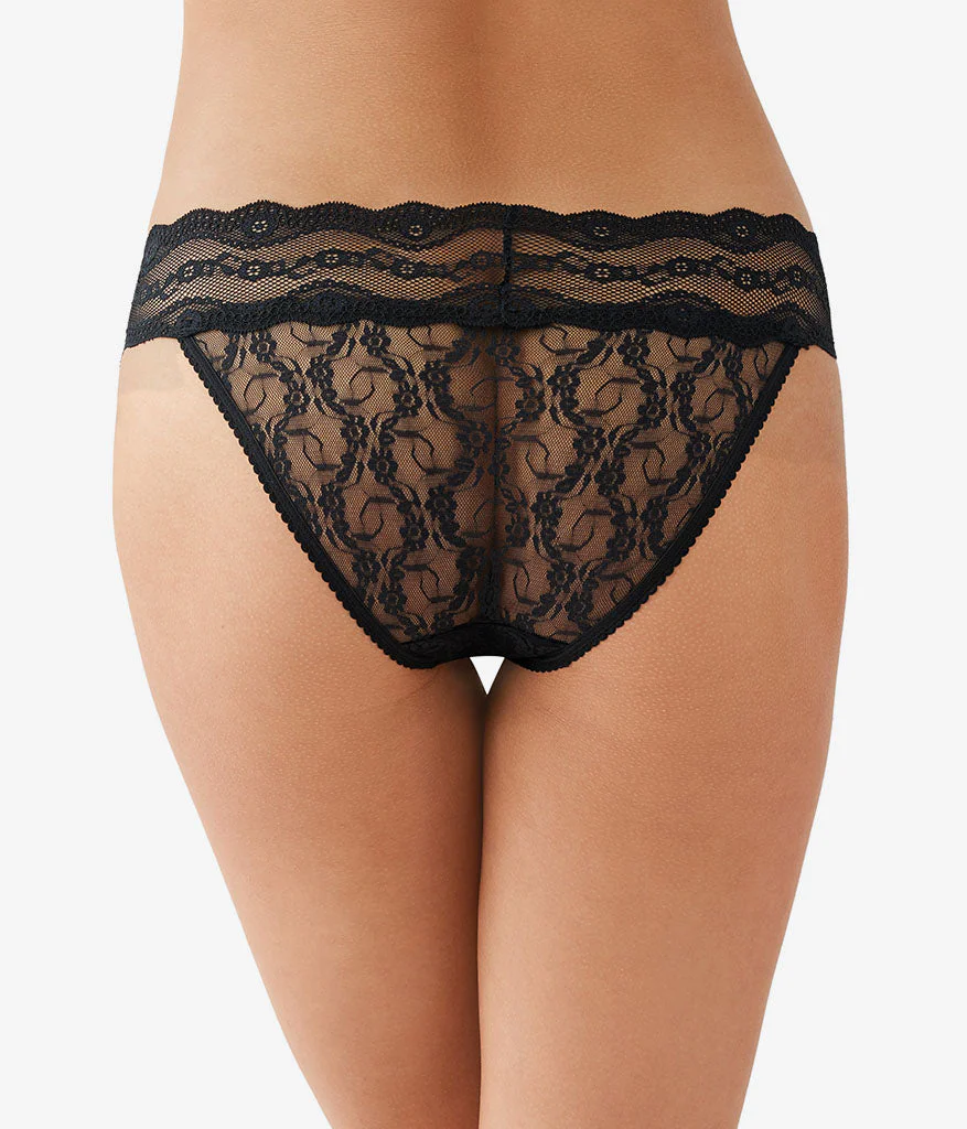 Lace Kiss Bikini Panty Pack: White/Crimson Red/Night - Image 3