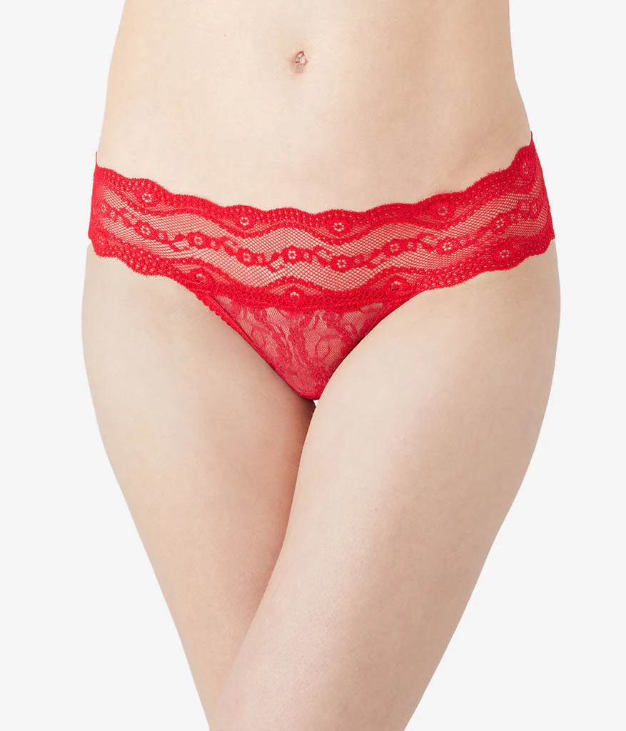 Lace Kiss Bikini Panty Pack: White/Crimson Red/Night - Image 4