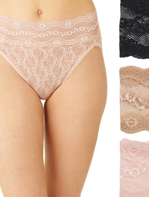 Lace Kiss Hi-Leg Panty Pack: Rose Smoke/Au Natural/Night - Image 8