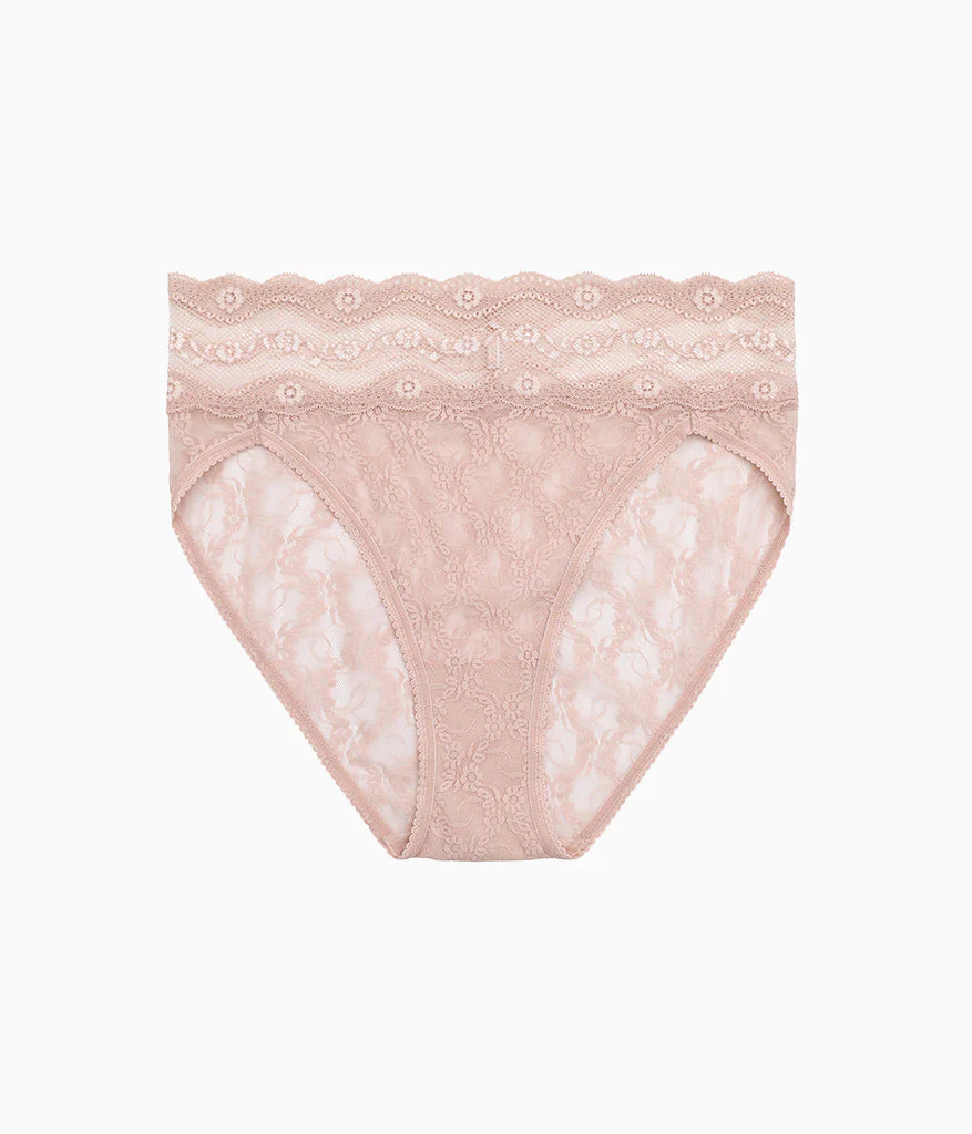 Lace Kiss Hi-Leg: Rose Smoke - Image 2