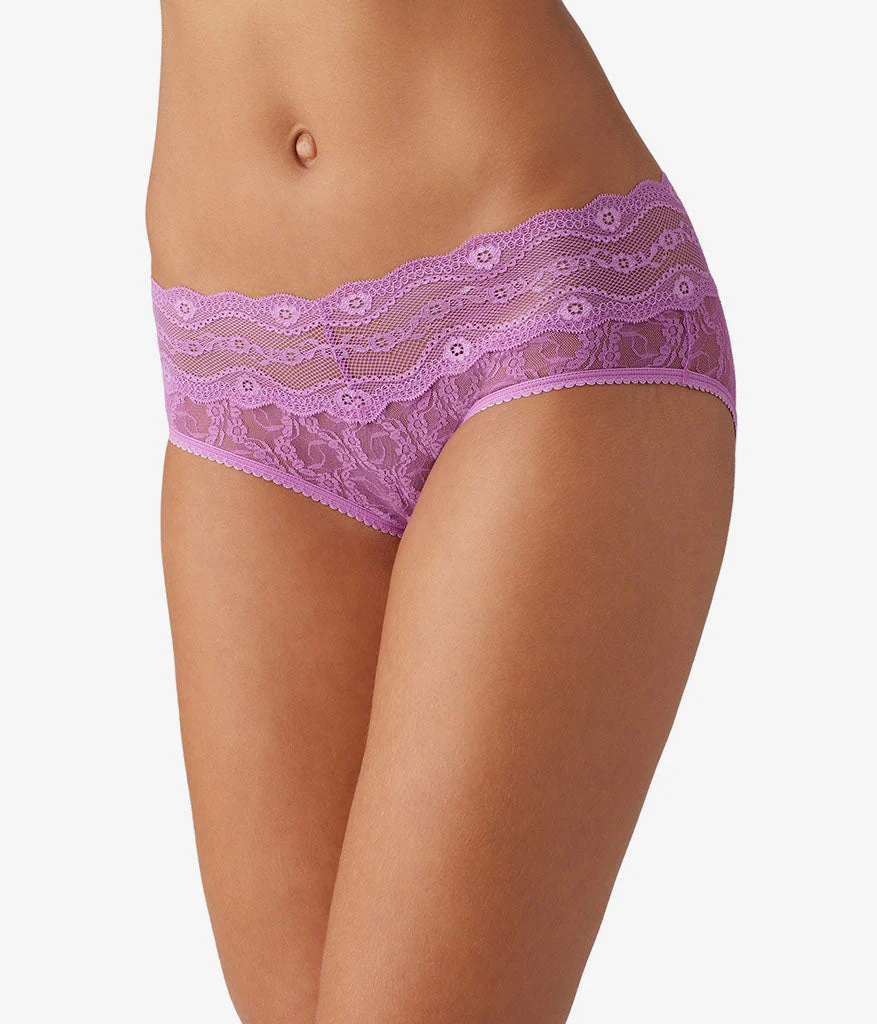Lace Kiss Hipster: Mulberry - Image 2