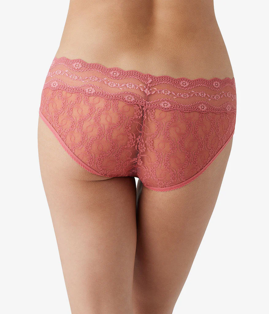 Lace Kiss Hipster: Slate Rose - Image 3