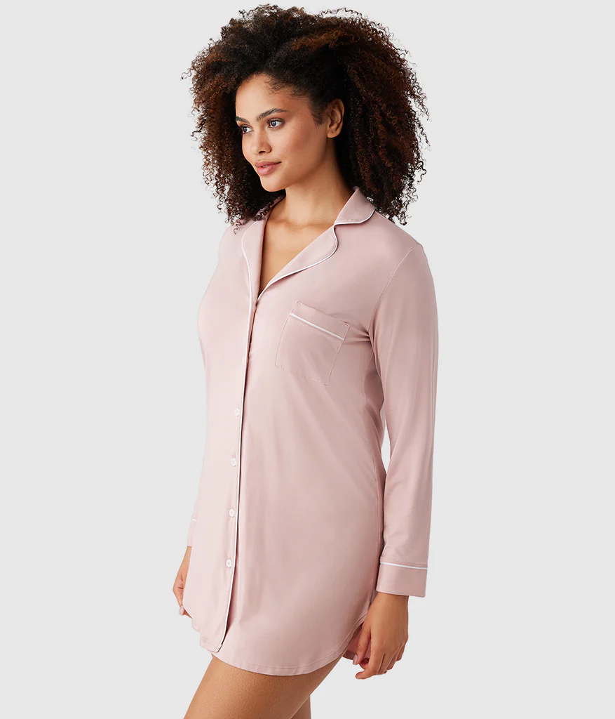 Lease to Lounge Sleepshirt: Blush Pink - Image 3