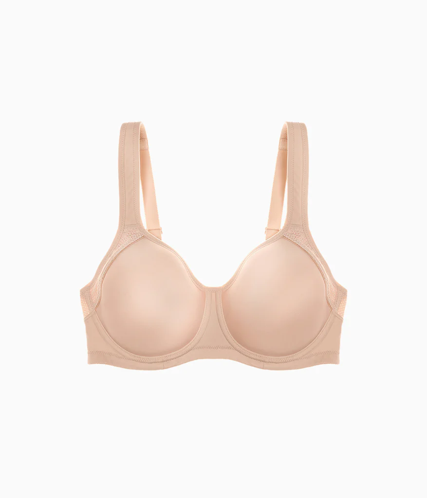 Lindsey Sport Contour Underwire Bra: Sand - Image 5